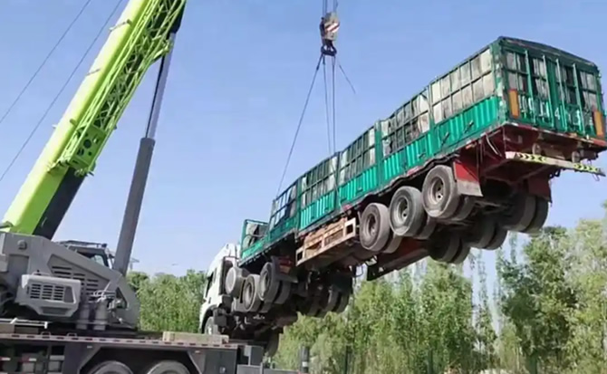 张家口道路脱困救援案例